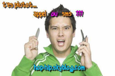 apel ou sms