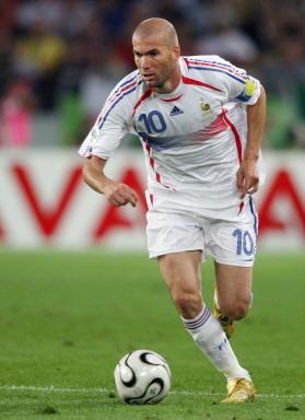 Zidane, joueur d'éxéption